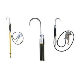 [US-USDH-001-SE] GANCHO DE DESCARGA BLUE STRIPE®.  ACCESORIO PARA PERTIGA UNIVERSAL PARA DRENAR CORRIENTES ESTATICAS EN MEDIA TENSION, MARCA UTILITY SOLUTIONS, MODELO USDH-001-SE