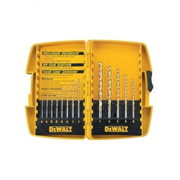 [DW1363] JUEGO DE BROCAS PARA METAL DE TITANIO, DE 13 PIEZAS, MARCA DEWALT, MODELO DW1363