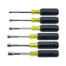 [KLEIN635-6] JUEGO DE DESTORNILLADORES DE CUBO DE 6 PIEZAS, 1/4" A 9/16", MARCA KLEIN TOOLS, MODELO 635-6