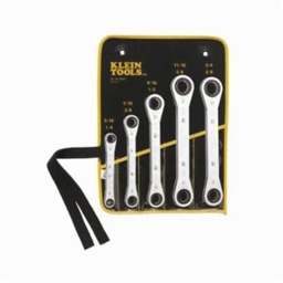 [KLEIN68245] JUEGO DE LLAVES COMBINADAS CON TRINQUETE REVERSIBLE, DE 5 PIEZAS, DE 1/4" A 7/8", MARCA KLEIN TOOLS, MODELO 68245