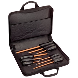 [KLEIN33528] KIT DE DESTORNILLADORES AISLADOS 1000V, 9 PIEZAS,  MARCA KLEIN TOOLS, MODELO 33528