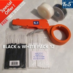 [K5-510-W] PISTOLA PARA FAJILLAS COLOR BLANCO, MARCA KELLY'S 5, MODELO 510-W