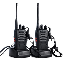 [BAOFENG-BF-888S] RADIO BIDIRECCIONAL UHF, KIT DE 2 (DIMENSIONES 9"x2.3"), MARCA, BAOFENG, MODELO BF-888S