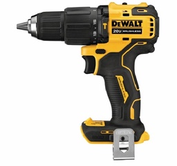 [DW-DCD709D2-B3] KIT DE TALADRO PERCUTOR INALAMBRICO ATOMIC 1/2 '' 20V, 300W, MARCA DEWALT, MODELO DCD709D2-B3: 2 BAT 2AH + CARG + BOLSO
