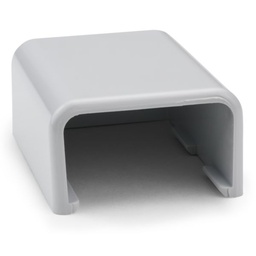 [H-TSR2FW-36] TAPADERA FINAL PARA CANALETA PLASTICA DE 1-1/4", COLOR IVORY, MARCA HELLERMANN TYTON