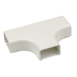 [H-TSR2FW-21] TEE PARA CANALETA PLASTICA DE 1-1/4", 6' DE LARGO, COLOR IVORY, MARCA HELLERMANN TYTON