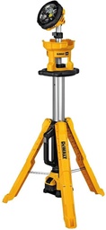 [DCL079R1] TORRE DE LUZ LED CON BASE DE TRIPODE DE 20V, 3000 LUMEN, IP54, MARCA DEWALT, MODELO DCL079R1: 1 BAT 6 AH + CARG