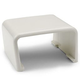 [H-TSR3FW-14] UNION PARA CANALETA PLASTICA DE 1-3/4", 6' DE LARGO, COLOR IVORY, MARCA HELLERMANN TYTON