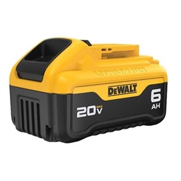 [DW-DCB206] BATERIA DE 6.0 AH, 20V, MARCA DEWALT, MODELO DCB206