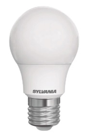 BOMBILLO LED A60, E27, 12W, 1050 LUMEN, 100-240V, 6500K, 15000 HRS, MARCA SYLVANIA, MODELO P27632-36