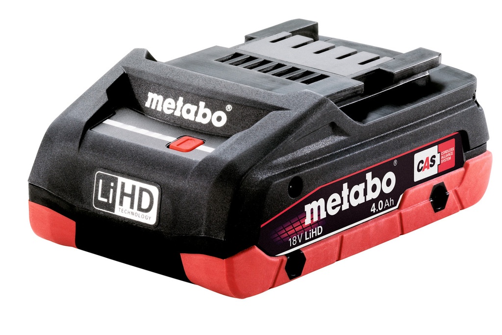BATERIA LI-POWER 18V - 4.0 AH, MARCA METABO, MODELO 625367000