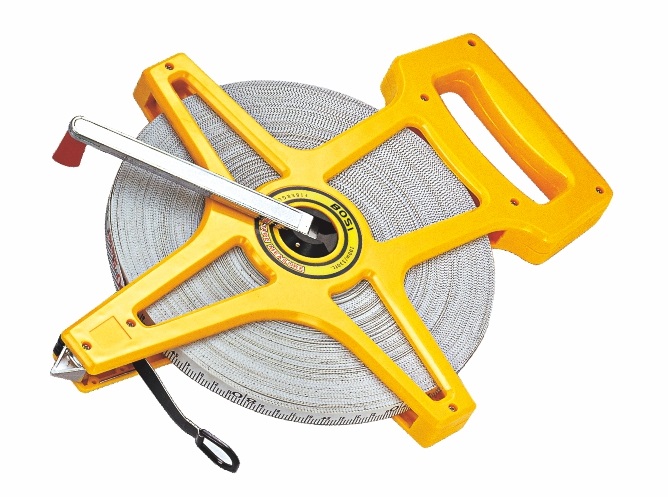 CINTA METRICA DE GRADO SUPERIOR DE 100 MTS, MARCA BOSI TOOLS, MODELO BS141001