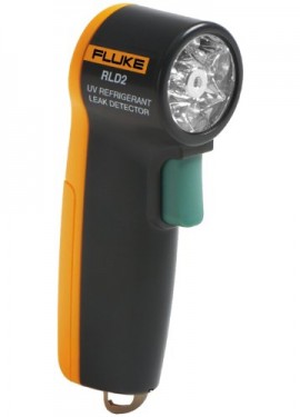 DETECTOR DE FUGA DE GAS REFRIGERANTE HVAC/R CON LINTERNA UV, MARCA FLUKE, MODELO RLD2