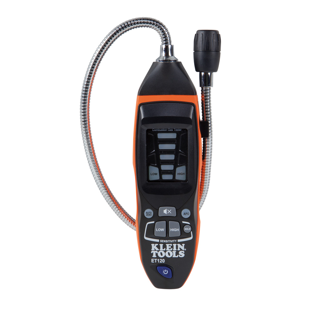 DETECTOR DE FUGA DE GAS COMBUSTIBLE, MARCA KLEIN TOOLS, MODELO ET120