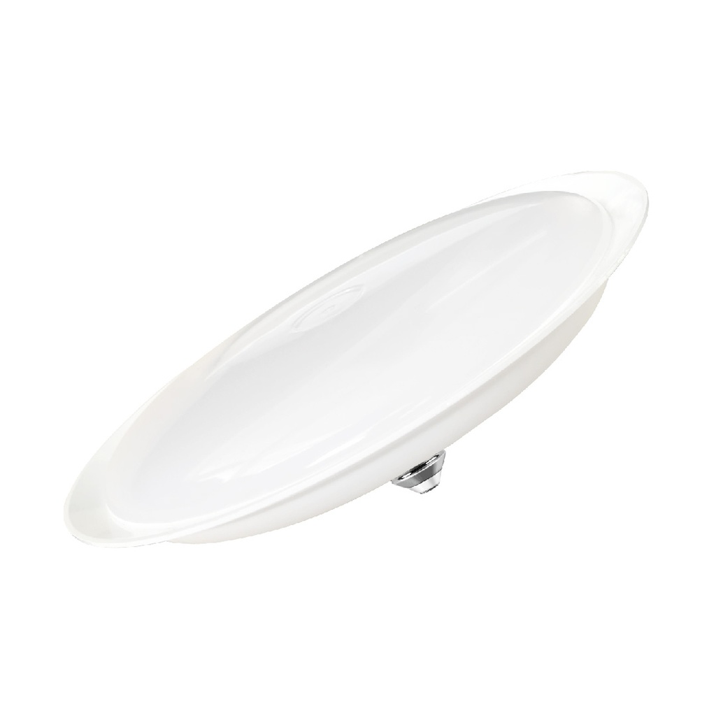 FUENTE DE ILUMINACION LED DE 20W, 6500K, TIPO FLAT CON BASE E27 (PARA USO EN ROSETA)