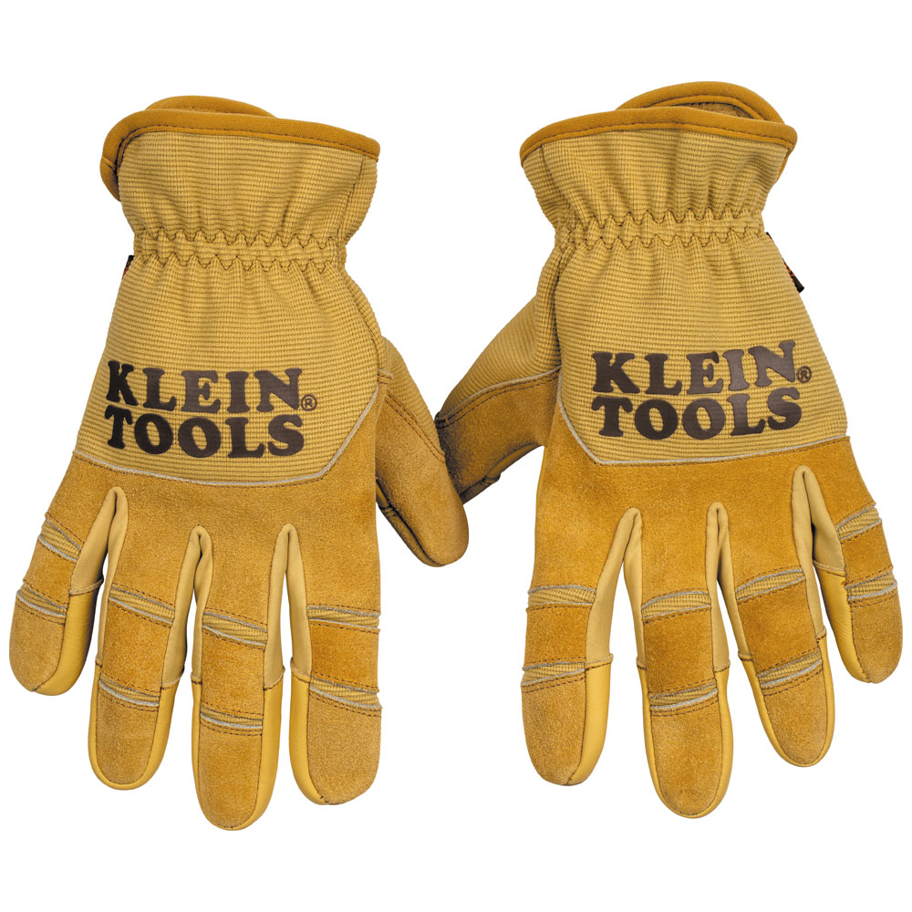 GUANTES DE CUERO MULTIUSOS TALLA M, MARCA KLEIN TOOLS, MODELO 60607
