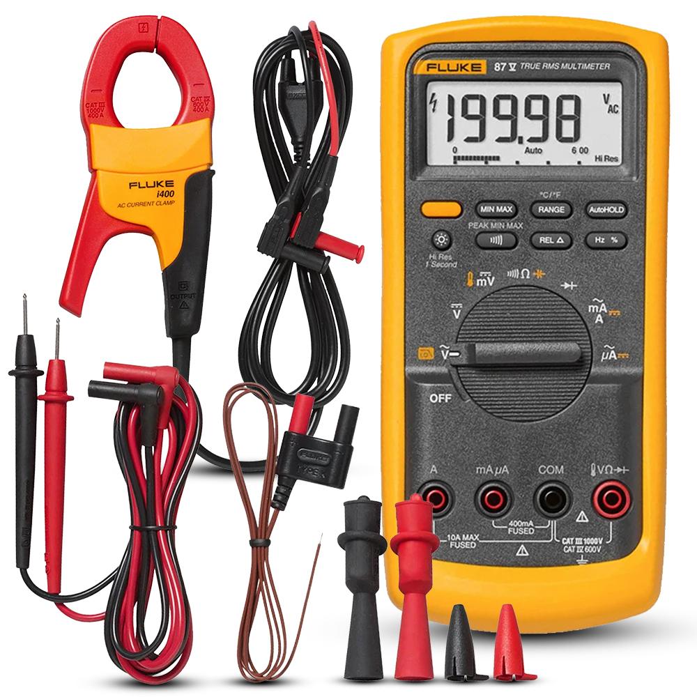 KIT DE MANTENIMIENTO CON MULTIMETRO DIGITAL, MARCA FLUKE, MODELO 87V/IMSK