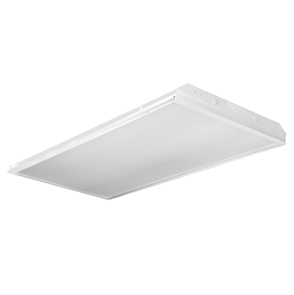 LUMINARIA CON TUBO LED DE 2'X4'