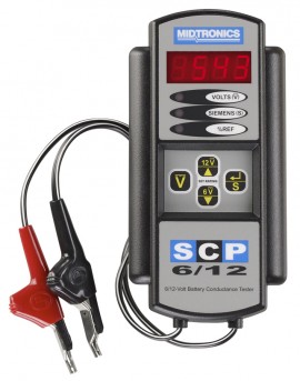 MEDIDOR DE BATERIAS, MARCA MIDTRONICS, MODELO SCP100