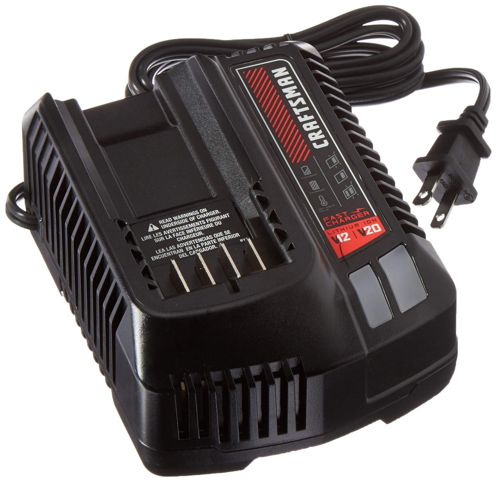 CARGADOR DE 20V, MARCA CRAFTSMAN, MODELO CMCB104