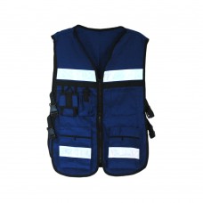[CABEL03-0603-0301-02TM] CHALECO BRIGADISTA, AZUL, MARCA CABEL TALLA M, MODELO 03-0603-0301-02