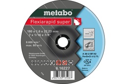 [METABO 616227000] DISCO PARA CORTE DE 7" X 1/16" X 7/8", FLEXIRAPID SUPER 180X1.6X22.2 MM, MARCA METABO, MODELO 616227000