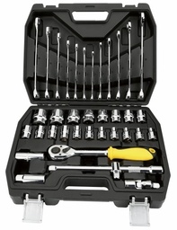 [BS512037] JUEGO DE CUBOS DE 1/2" DE 37 PIEZAS, BOSI TOOLS, BS512037