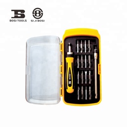 [BS463018] JUEGO DE DESTORNILLADORES DE PRECISION  DE 18 PIEZAS, MARCA BOSI TOOLS, MODELO BS463018