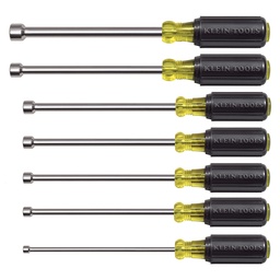 [KLEIN647M] JUEGO DE DESTORNILLADORES DE CUBO DE 7 PIEZAS, 3/16" A 1/2", MARCA KLEIN TOOLS, MODELO 647M