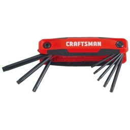 [CRAFTSMAN-CMHT26003] JUEGO DE LLAVES HEXAGONALES (ALLEN) TORX, T9 A T40, MARCA CRAFTSMAN, MODELO CMHT26003
