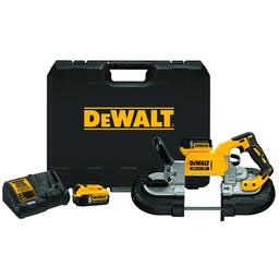 [DW-DCS374P2] KIT DE SIERRA DE CINTA DE CORTE PROFUNDO DE 20V MAX SIN ESCOBILLAS, MARCA DEWALT, MODELO DCS374P2