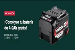 [PROMO-METABO] PROMO CORDLESS - ENGRASADORA FP 18 LTX (CARGADOR ASC55 + BATERIA 4.0AH)