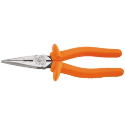 [KLEIN D203-8-INS] TENAZA  DE PUNTA DE 8" AISLADA 1000V (ALICATE DE CORTE LATERAL), MARCA KLEIN TOOLS, MODELO D203-8-INS