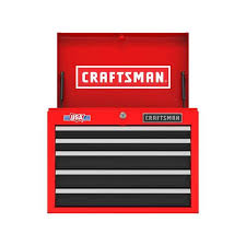 [CRAFTSMAN-CMST98263RB] CAJA PARA HERRAMIENTAS METALICA DE 26" CON LLAVE Y 5 CAJONES, MARCA CRAFTSMAN, MODELO CMST98263RB