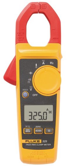 AMPERIMETRO 400A AC/DC, 600V AC/DC, MARCA FLUKE, MODELO 325