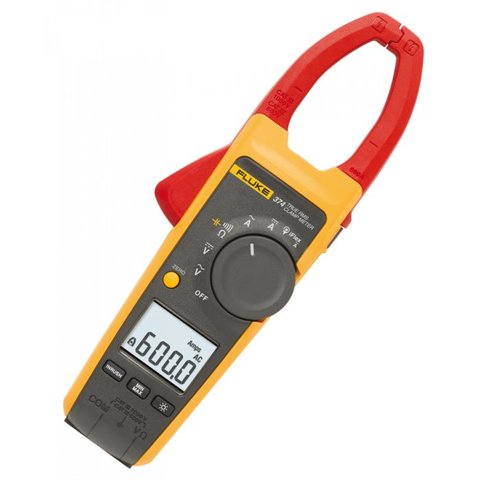 AMPERIMETRO 600A AC, 600V AC/DC, MARCA FLUKE, MODELO 374