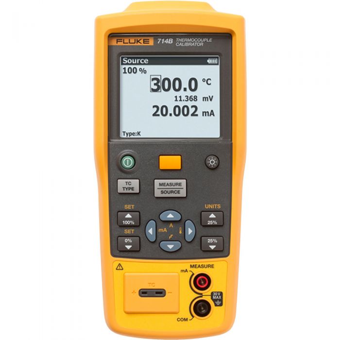 CALIBRADOR DE TERMOPAR, MARCA FLUKE, MODELO 714B/EN