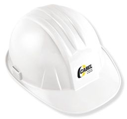 [CABEL03-0401-0203-00] CASCO CON MATRACA Y TAPA NUCA DE 20000V, COLOR BLANCO, MARCA CABEL, MODELO 03-0401-0203-00