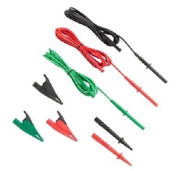 [FLUKE TL1550B] FLUKE TL1550B - CABLES DE PRUEBA CON PINZAS CAIMAN (ROJO,NEGRO,VERDE)