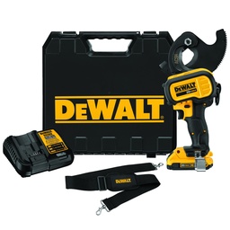 [DW-DCE155D1] KIT DE HERRAMIENTAS PARA CORTE DE CABLE ACSR 20V, HASTA 750 CU/1590 ACSR, MARCA DEWALT, MODELO DCE155D1:  1 BAT 2AH + CARG