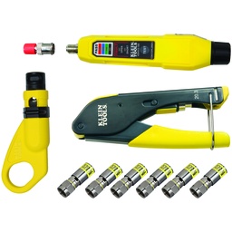 [KLEINVDV002-818] KIT DE INSTALACION Y PRUEBA DE CABLE COAXIAL - KLEIN TOOLS VDV002-818