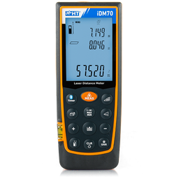 [HT-IDM70] MEDIDOR DE DISTANCIA, 70 M, E INCLINOMETRO, MARCA HTI, MODELO IDM70