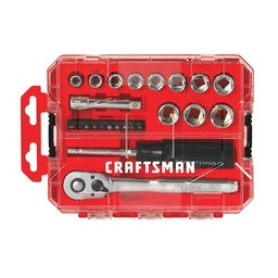 [CRAFTSMAN-CMMT12011] JUEGO DE CUBOS EN MILIMETROS DE 3/8" DE 24 PIEZAS, CRAFTSMAN CMMT12011